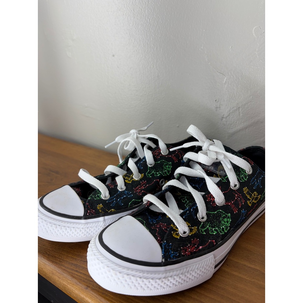 Converse Chuck Taylor All Star Junior 4 Black Neon Dino Constellation 672372F